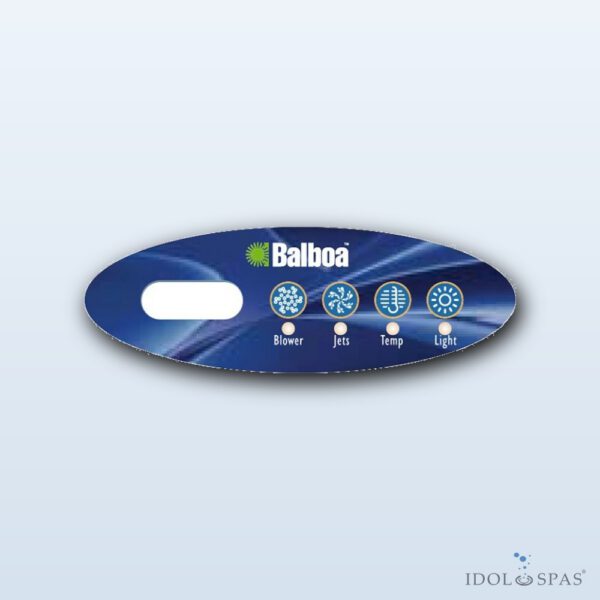 Balboa Ovládací panel VL200 - polep/nálepka (11095)