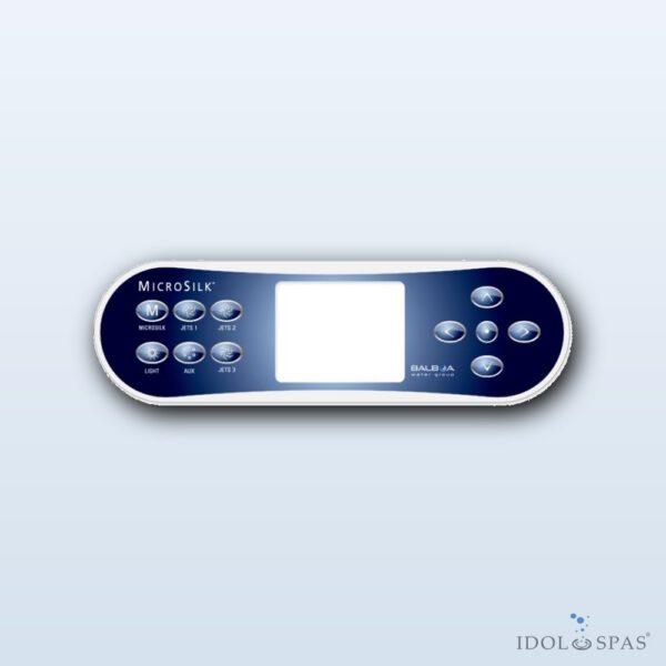Balboa Bedienpanel TP700 Microsilk - Overlay/Aufkleber (17448)