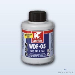 Griffon WDF05 PVC Adhesive, 500 ml with Brush for Flexible Hoses
