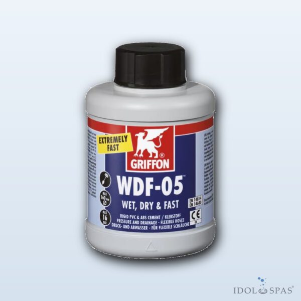 PVC-Kleber Griffon WDF05, 500 ml mit Pinsel für Flexschläuche