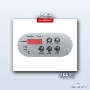 ACC Ovládací panel KP-2105 - polep/nálepka