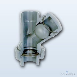Vagner Y-Type Ball Check Valve 90 mm (0516610090)
