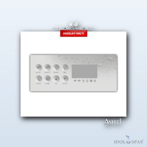 Astrel Ovládací panel K-8 - polep/nálepka (62A515A018)