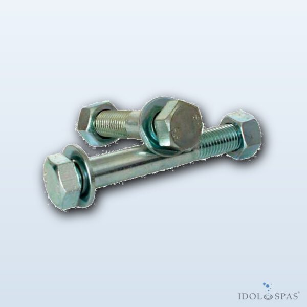 Bolt M16 × 100 mm with Nut and Washers for Flanges