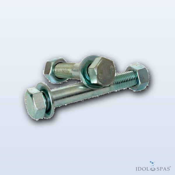 Bolt M20 × 120 mm with Nut and Washers for Flanges