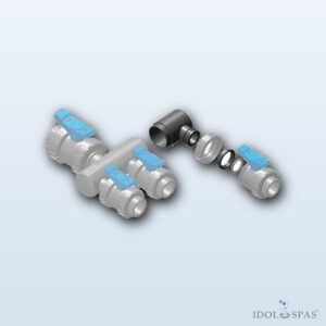 Manifold β Collector Extension with 1Γ Direct Valve Connection 50 mm