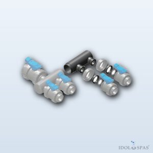 Manifold β Collector Extension with 2Γ Direct Valve Connection 50 mm
