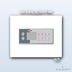 Gecko Ovládací panel TSC-4 / K-4 (10 tlačítek) (0201-007044)