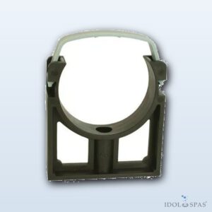 PVC-Rohrschelle 50 mm mit Klips CH