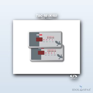 Gecko Ovládací panel TSC-18 / K-18 (4 tlačítka) (BDLTSC18PPD)