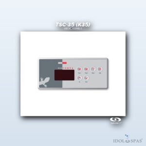 Gecko Ovládací panel TSC-35 / K-35 (6 tlačítek) (0202-007143)
