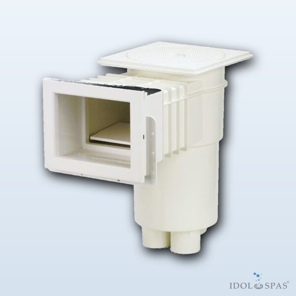 Skimmer VA, Suction 215 x 160 mm, for Liner, with Brass Inserts