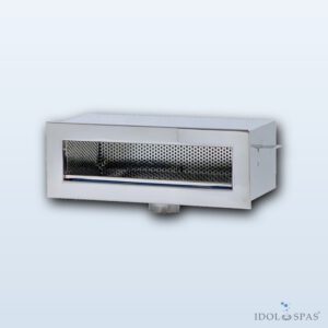 Edelstahl-Skimmer 600 mm für Folienbecken