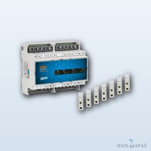 Elektronické hlídání hladiny v akumulační jímce + 7x sonda (na DIN lištu)