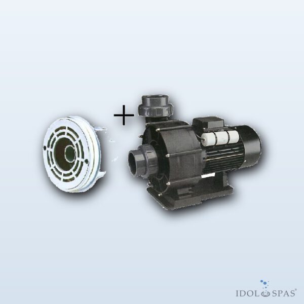 Sada pumpa 66 m³/h, 400 V, 2,2 kW + hlavice protiproudu