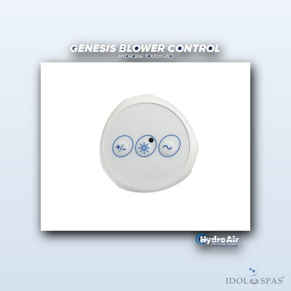 Balboa HydroAir Ovládací panel pro kompresor Genesis – 3 funkce, 57 mm (UK01658A+)