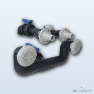 Vormontageset – Gegenstromanlage COMPASS Double Jet