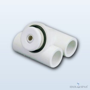 Hydromasážní mikrotryska ABS bílá 3VHY010, otvor 12 mm