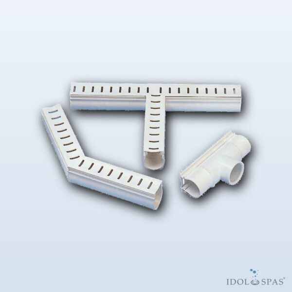 Drainage Gutter with Grille – T-Piece 90° 41111005