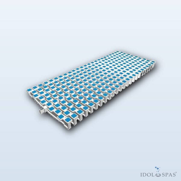 Roll Grating SCACCO Rigid, Width 200 mm, Height 20 mm, Length 500 mm 411520101
