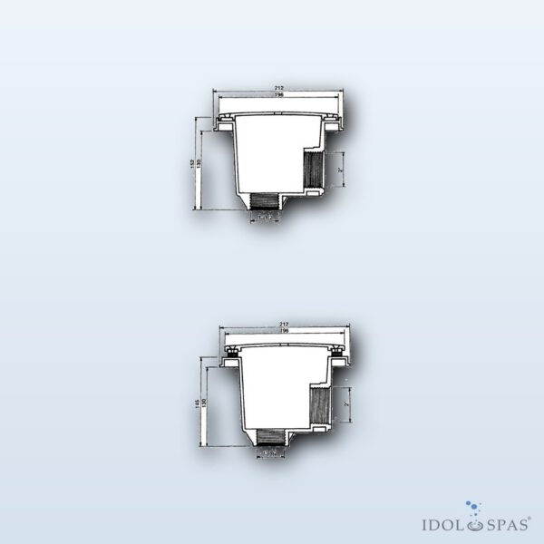 Hayward Floor Drain for Liner