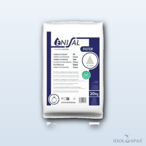 Filtrační sklo 0,5–1,5 mm, pytel 20 kg
