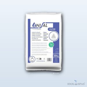 Filtrační sklo 2,5–4,5 mm, pytel 20 kg