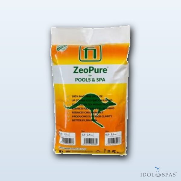 Zeolit ZeoPure 1,2–2,4 mm, pytel 15 kg