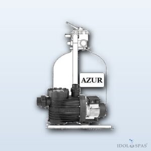 Azur KIT 480 8 m³/h Filtration Unit on Pallet with Bettar Pump