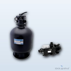 Azur KIT 380 6 m³/h Filtration Unit on Base with FreeFlo Pump