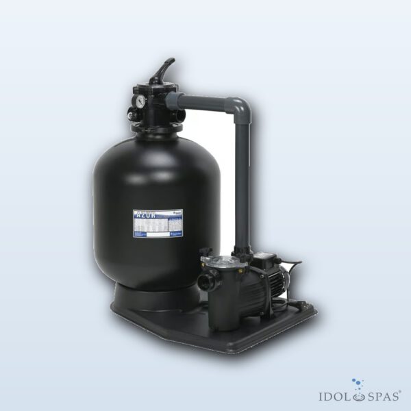 Azur KIT 380 filtration unit 4 m³/h Micro Delfino – connecting pipework