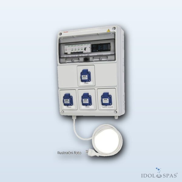 VArio F1SP3C Control Unit – Filtration + Lights + Counter-current 400 V + Dosing with own measurement