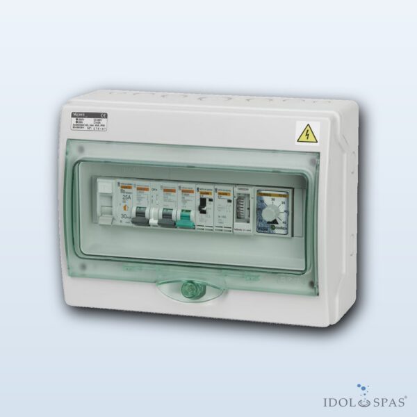 Automatic control for filtration/light/counter-current F1SP1