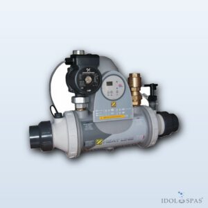 Wärmetauscher Zodiac Heat Line Kompakt Titan 40 kW mit Umwälzpumpe
