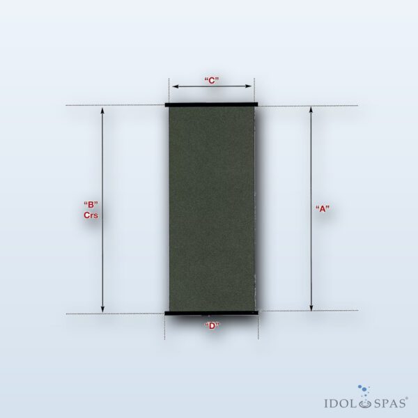 Solarkollektor SC 1,2 m x 2 m – Fläche 2,4 m²