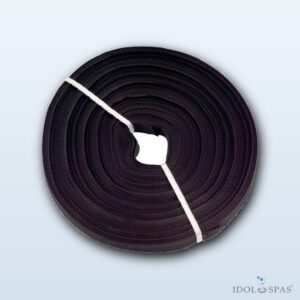 Band zur Befestigung eines Solarkollektors – 1 m schwarz (50-m-Packung)