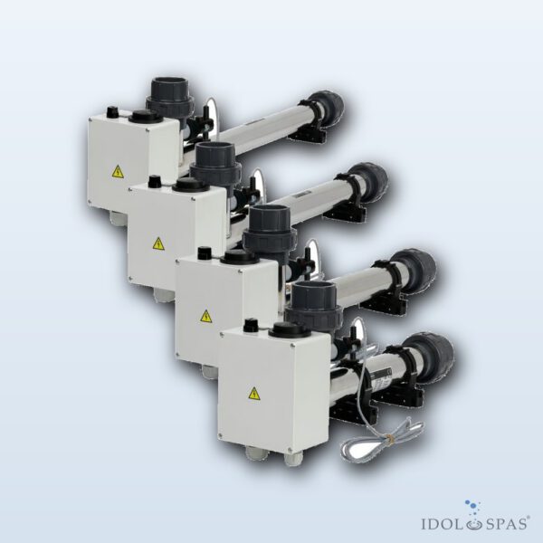 Topení EOVk-18, 18 kW 400 V, nerez, s el. průtokovou klapkou