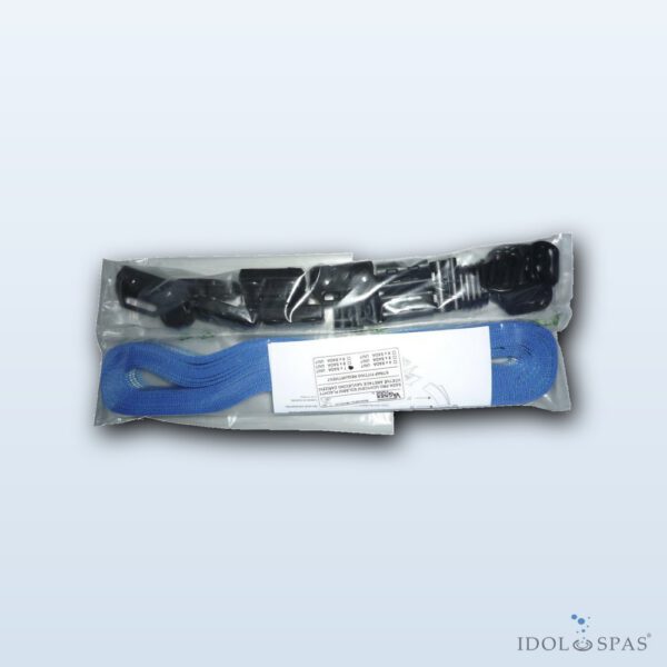 Set of 7 pcs for Fastening the Cover and Telescopic Pole with 1.5 m Webbing