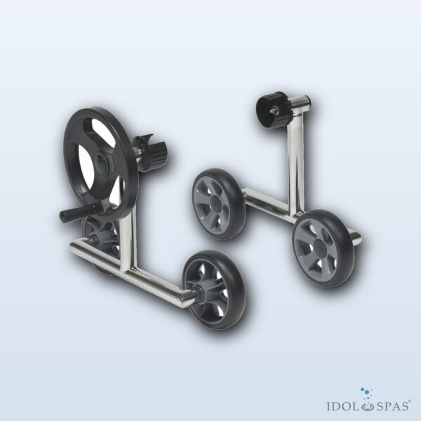 Vágner Stainless Steel Reel Uprights – Longitudinally Mobile, Pair (6015100)
