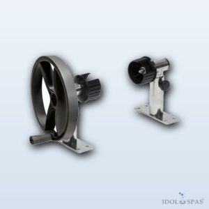 Vágner NOVA REEL stainless steel reel stands – adjustable, pair (6016000N)