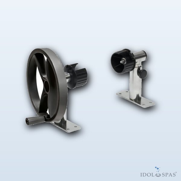 Vágner NOVA REEL stainless steel reel stands – adjustable, pair (6016000N)