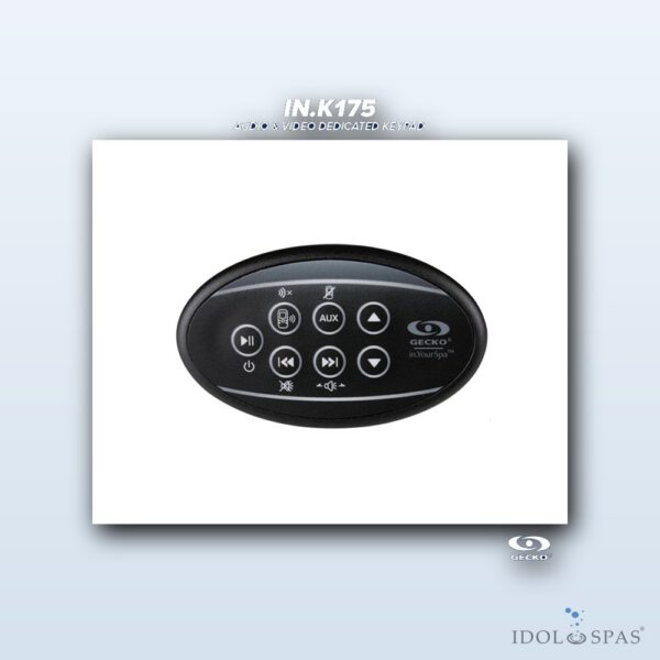 Gecko audio ovládací panel IN.K175 (0707-005015)