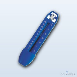 Teploměr modrý 18 cm – neplovoucí