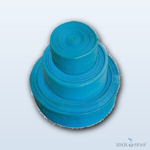 Ablaufschlauch, Länge 15 m, Ø 38 mm, blau (698902)