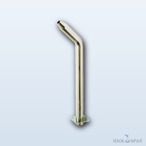 Whistle spout high, diameter 25 mm, connection 63 mm, AISI 316, upward flow