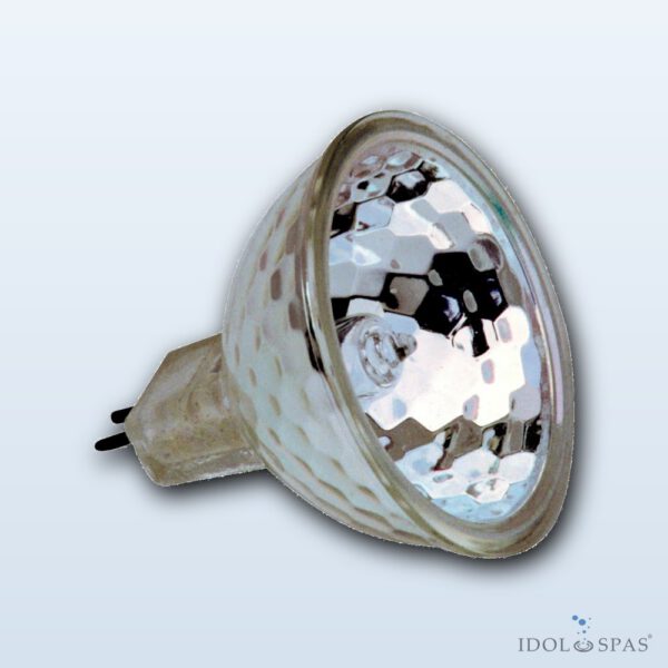 Halogenová lampa HRFG 50 W / 12 V s čelním sklem 50 mm