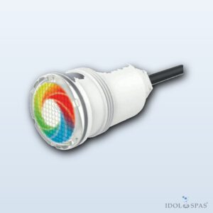 Světlo SeaMAID MINI-Tube – 9 LED RGB, instalace do trysky