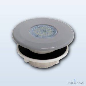 MINI Tube – tryska VA (světle šedá RAL 7004), 18 LED bílá, 6 W, pro předvyrobené bazény
