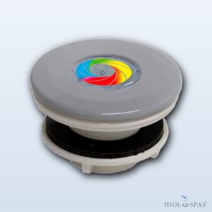 SeaMAID MINI Tube – VA Inlet, RGB 9 LED, 8.2 W (Light Grey RAL 7004) – 85134R