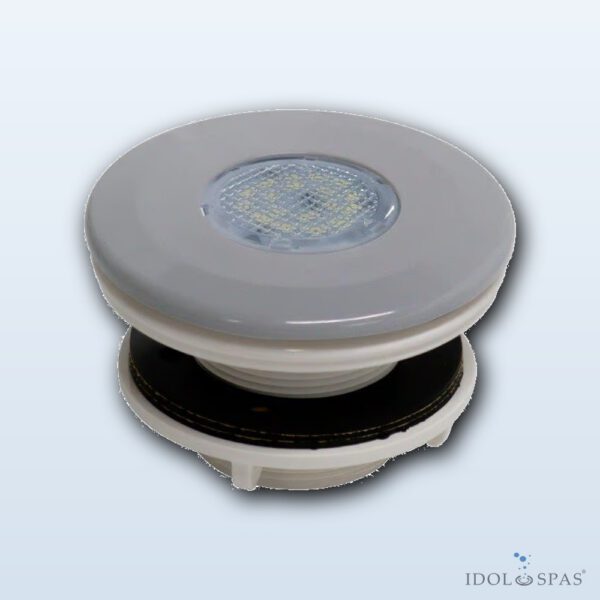 SeaMAID MINI Tube – VA Inlet, White 18 LED, 6 W (Light Grey RAL 7004) – 85134W